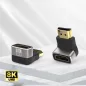  Premiumcord HDMI 90 fokos fordító 8K 60Hz adapter (KPHDMA-39)