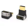 Premiumcord HDMI 270 fokos fordító 8K 60Hz adapter (KPHDMA-40)