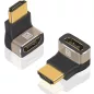   Premiumcord HDMI 270 fokos fordító 8K 60Hz adapter (KPHDMA-40)