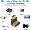Premiumcord HDMI 270 fokos fordító 8K 60Hz adapter (KPHDMA-40)