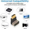 Premiumcord HDMI 270 fokos fordító 8K 60Hz adapter (KPHDMA-40)