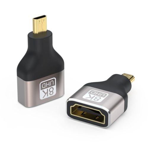 PremiumCord HDMI anya - micro HDMI apa 8K 60Hz átalakító adapter (KPHDMA-44)