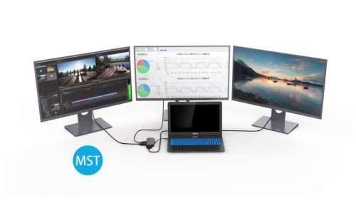 PremiumCord Displayport 1.4 - 3x HDMI elosztó adapter (KPORTAD20)