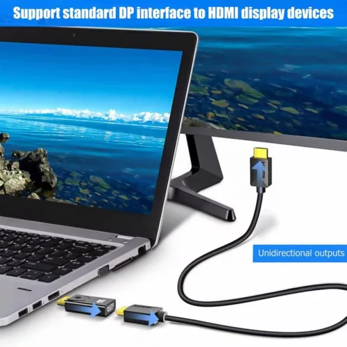 PremiumCord Displayport - HDMI átalakító adapter 4K 30Hz (KPORTAD24)