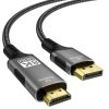 Premiumcord Displayport 1.4 - HDMI 2.1 8K 60Hz kábel 2m (KPORTADK06-02)