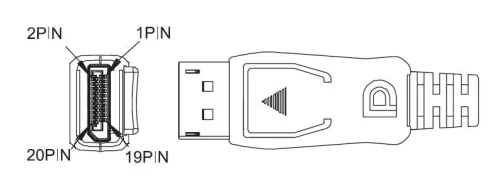 PremiumCord Displayport v1.2 4K 30HZ hosszabbító kábel 3m (KPORTMF1-03)