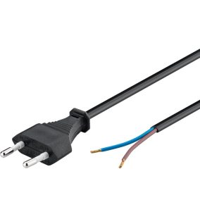 PremiumCord euro csupaszított végű kábel 2m (KPSFD2B)