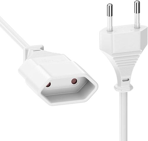 PremiumCord 2 eres hálózati hosszabbító kábel 5m (KPSM5W)