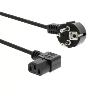 PremiumCord C13 hajlított PC tápkábel 3m ( KPSP3-90)