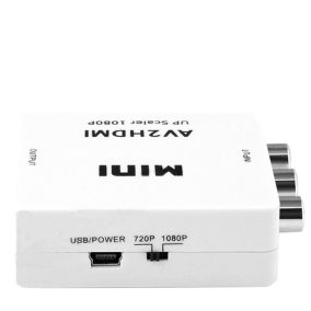   Trusty kompozit videó 3 RCA bemenet - HDMI kimenet átalakító konverter (KS-010)