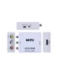 Trusty kompozit videó 3 RCA bemenet - HDMI kimenet átalakító konverter (KS-010)