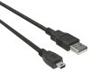 PremiumCord USB 2.0 - mini USB kábel fekete 2m (KU2M2A)
