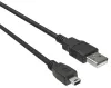 PremiumCord USB 2.0 - mini USB kábel fekete 2m (KU2M2A)