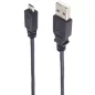 PremiumCord micro USB kábel 2m (KU2M2F)