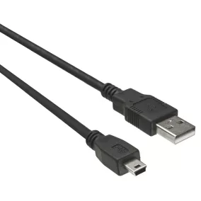 PremiumCord USB 2.0 - mini USB kábel fekete 2m (KU2M2A)