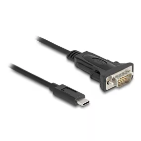   Premiumcord USB C - RS232 COM átalakító kábel 1.8m (KU31-232)