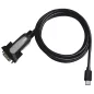   Premiumcord USB C - RS232 COM átalakító kábel 1.8m (KU31-232)