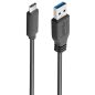 PremiumCord USB C - USB 3.1 5 Gbit/s kábel 0.15m (KU31CA015BK)