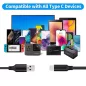 PremiumCord USB C - USB 3.1 5 Gbit/s kábel 0.5m (KU31CA05BK)
