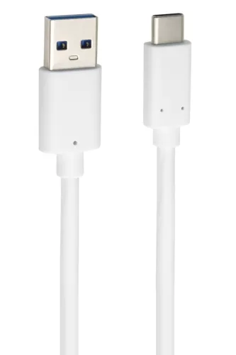 PremiumCord USB C  - USB 3.2 Gen 2 60W 10Gbit/s kábel 0.15m fehér (KU31CK01W)