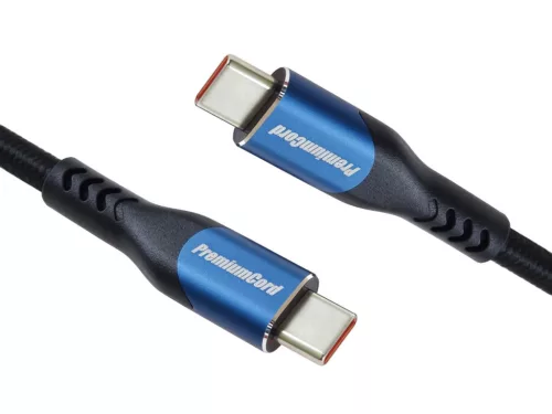 Premiumcord USB C 3.2 Gen 2X2 20Gbp/s kábel 1m (KU31CRY1)