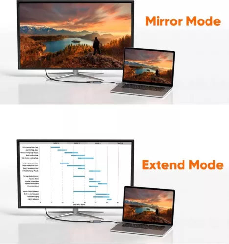 PremiumCord USB C - Displayport 4K 60HZ kábel 2m (KU31DP02)