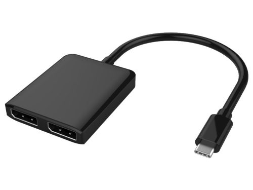 Premiumcord USB C - 2X Displayport konverter (KU31DOCK10)