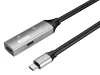 Premiumcord USB C 3.2  gen 1 aktív hosszabbító kábel 5m (KU31REP5AL)