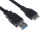 PremiumCord USB 3.0 A dugó - Micro B dugó kábel 5m (KU3MA5BK)