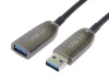 Premiumcord USB 3.0 hosszabbító AOC kábel 10m (KU3OPT10)