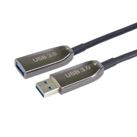 Premiumcord USB 3.0 hosszabbító AOC kábel 20m (KU3OPT20)