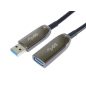 Premiumcord USB 3.0 hosszabbító AOC kábel 20m (KU3OPT20)