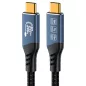PremiumCord USB4 240W 16K 60Hz 80Gbps kábel 1.2m (KU4CA12)