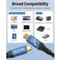 PremiumCord USB4 240W 16K 60Hz 80Gbps kábel 1.2m (KU4CA12)