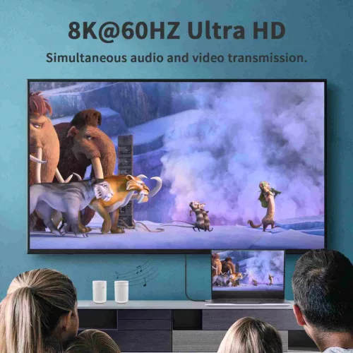 PremiumCord USB4 3x2 Thunderbolt 3 kábel 100W 8K 60Hz 0.3m (KU4CR03)
