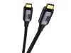 PremiumCord USB4 3x2 Thunderbolt 3 kábel 100W 8K 60Hz 0.8m (KU4CR08)