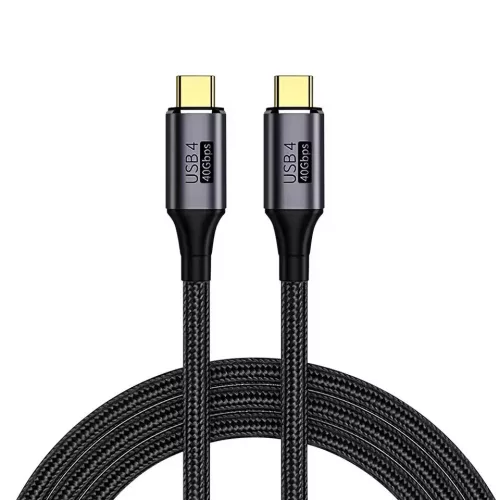 PremiumCord USB4 3x2 Thunderbolt 3 kábel 100W 8K 60Hz 0.8m (KU4CR08)