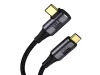 PremiumCord USB4 Thunderbolt 3 90 kábel 100W 8K 60Hz 1.2m (KU4CU12)