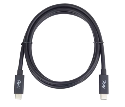 PremiumCord USB4 Thunderbolt 3 kábel 100W 8K 60Hz 1.2m (KU4CX12BK)