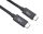 PremiumCord USB4 Thunderbolt 3 kábel 100W 8K 60Hz 1.2m (KU4CX12BK)