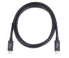 PremiumCord USB4 Thunderbolt 3 kábel 100W 8K 60Hz 1.2m (KU4CX12BK)