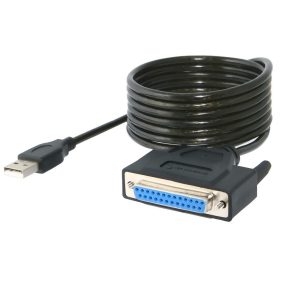   PremiumCord USB - DB25 anya parallel port kábel 1m (KUPRINT2)