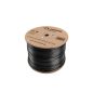 Lanberg FTP kültéri dobozos kábel 305m CAT5e 100% réz (LCF5-21CU-0305-BK)