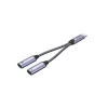 Unitek USB C - 2 x USB C audio adapter (M206A)