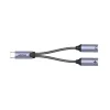 Unitek USB C - 2 x USB C audio adapter (M206A)