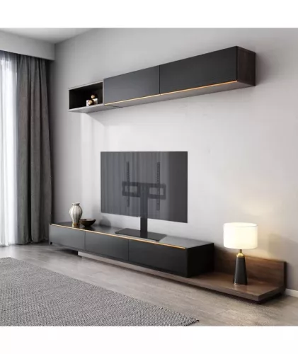 Maclean asztali Tv tartó állvány 32-65" VESA 400x400 (MC-450)