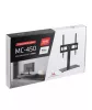 Maclean asztali Tv tartó állvány 32-65" VESA 400x400 (MC-450)