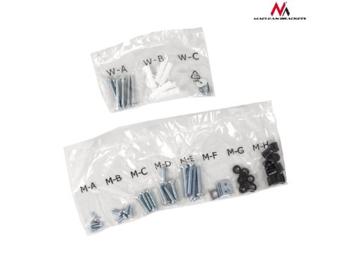 Maclean dönthető fali TV állvány 60-100'' VESA 600x400 (MC-750)