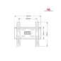   Maclean fix fali TV tartó konzol 13-42" VESA 200x200 (MC-777)