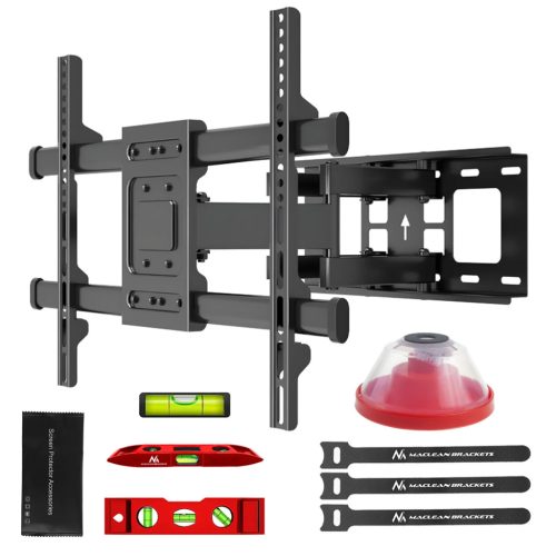 Maclean kétkarú fali TV tartó állvány VESA 600x400 (MC-789)